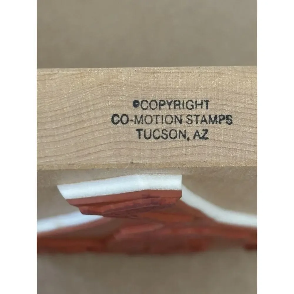 Co-Motion Dancing Skeleton Top Hat rubber stamp 2400 Halloween Grateful Dead
